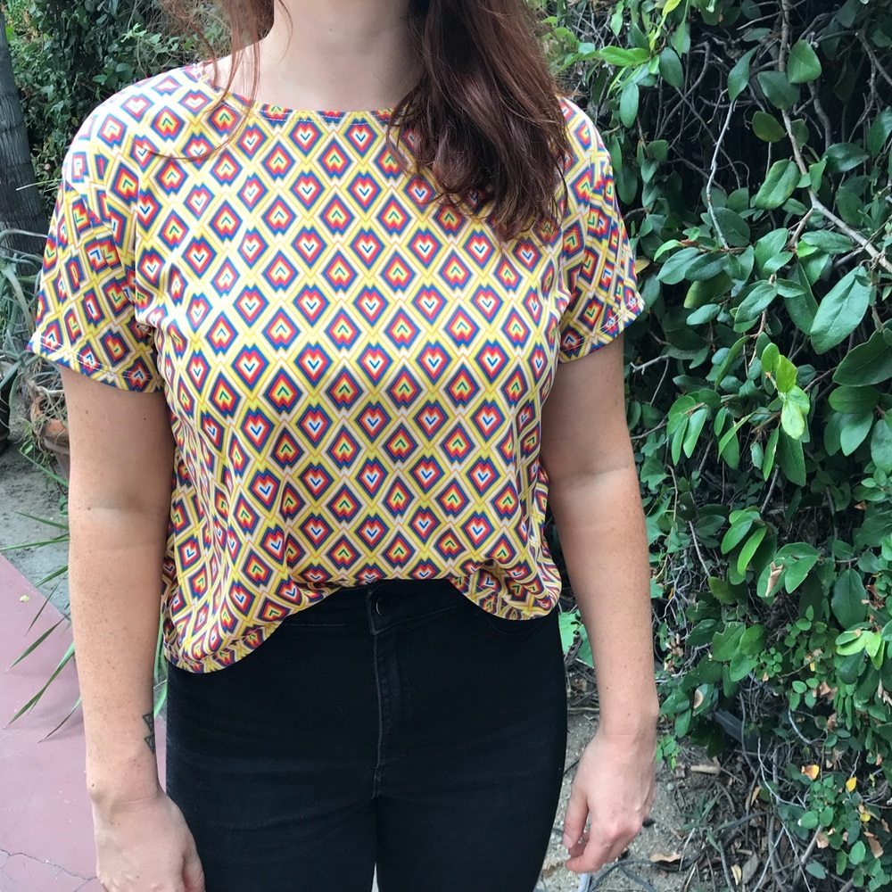 Vintage Pattern Top